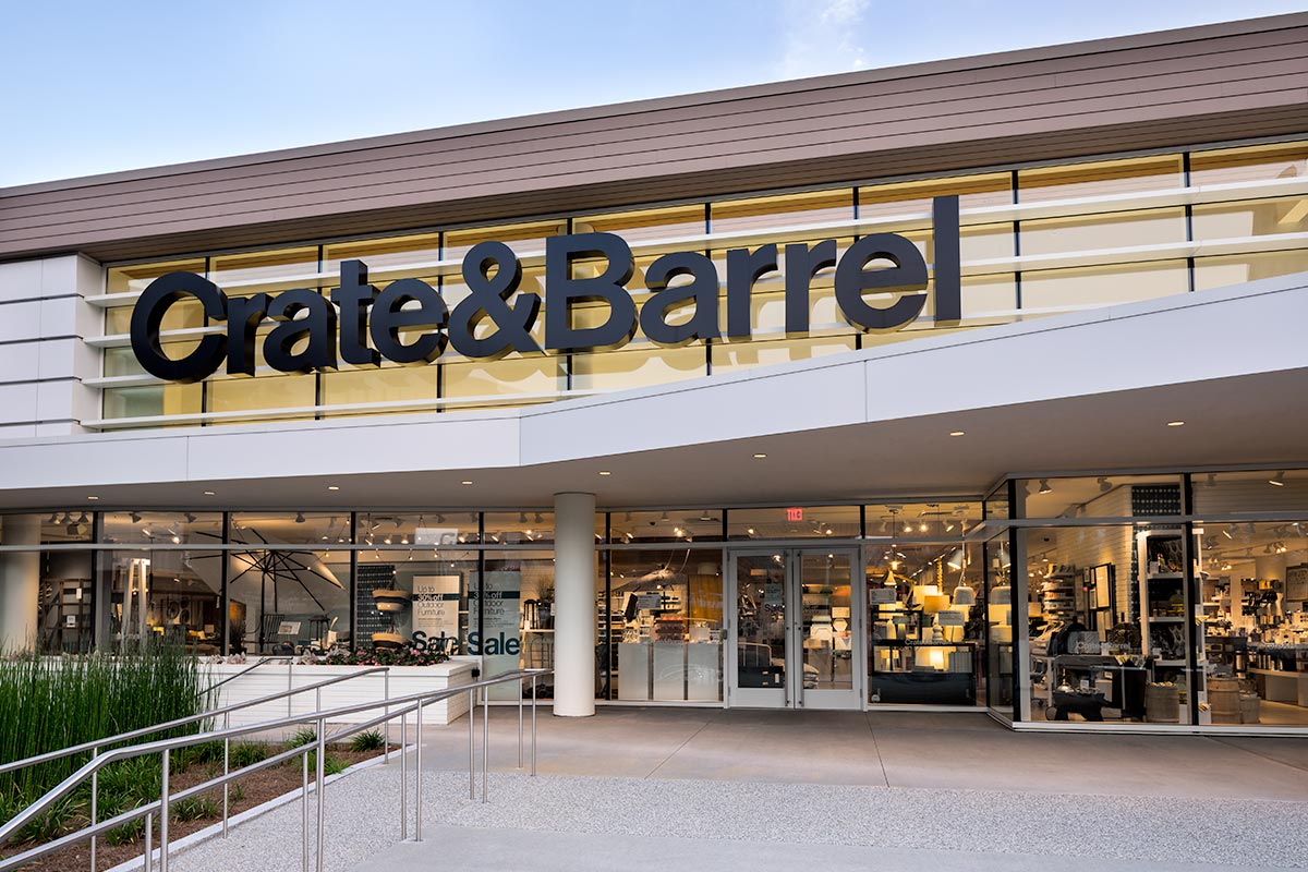 Crate and Barrel photographed my Mark Steele Photography Inc.