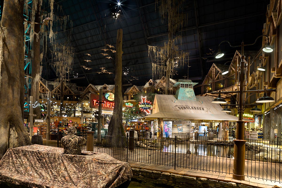 Apex Sunglasses at Bass Pro Memphis photographed by Mark Steele Photography Inc.