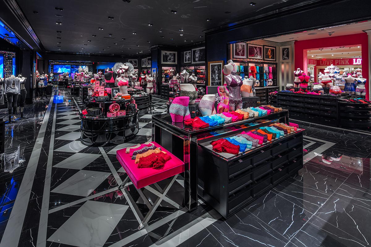 Victoria's Secret Oculus Mall photographed by Mark Steele Photography Inc