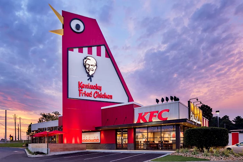 KFC Big Chicken in Marietta GA as photographed by Mark A Steele Photography Inc