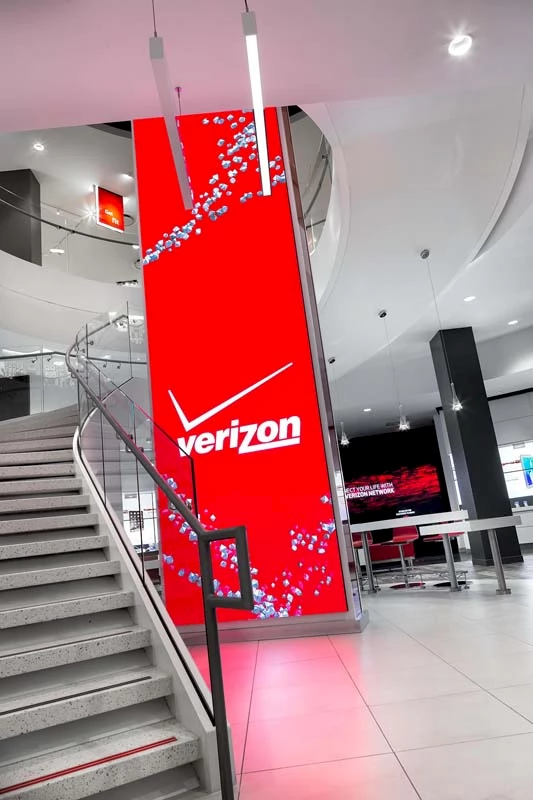 Verizon Destination Santa Monica photographed by Mark Steele Photography Inc