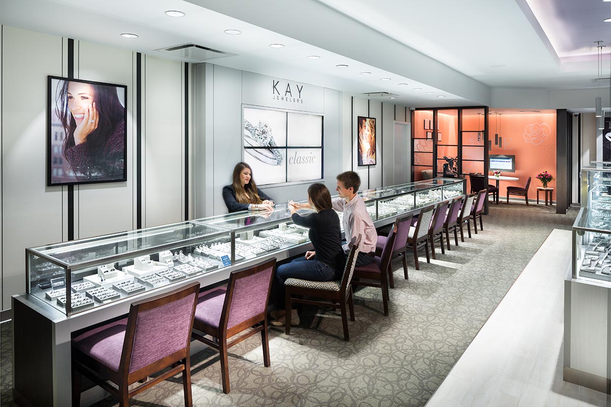 Kay Jewelers Easton photographed by Mark A Steele Photography Inc.