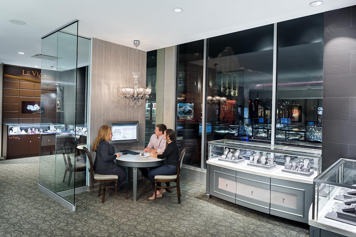 Kay Jewelers Easton photographed by Mark A Steele Photography Inc.