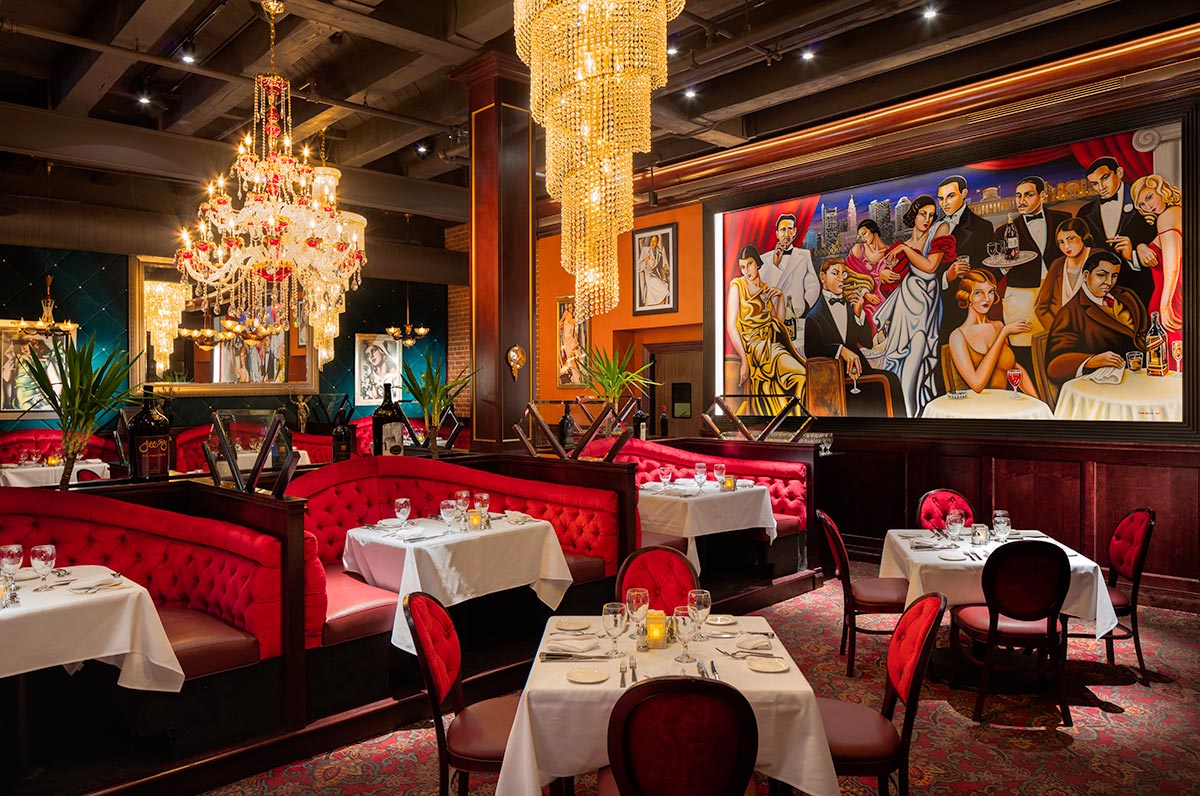 Photography of Jeff Ruby Steakhouse Columbus by Mark Steele Photography Inc