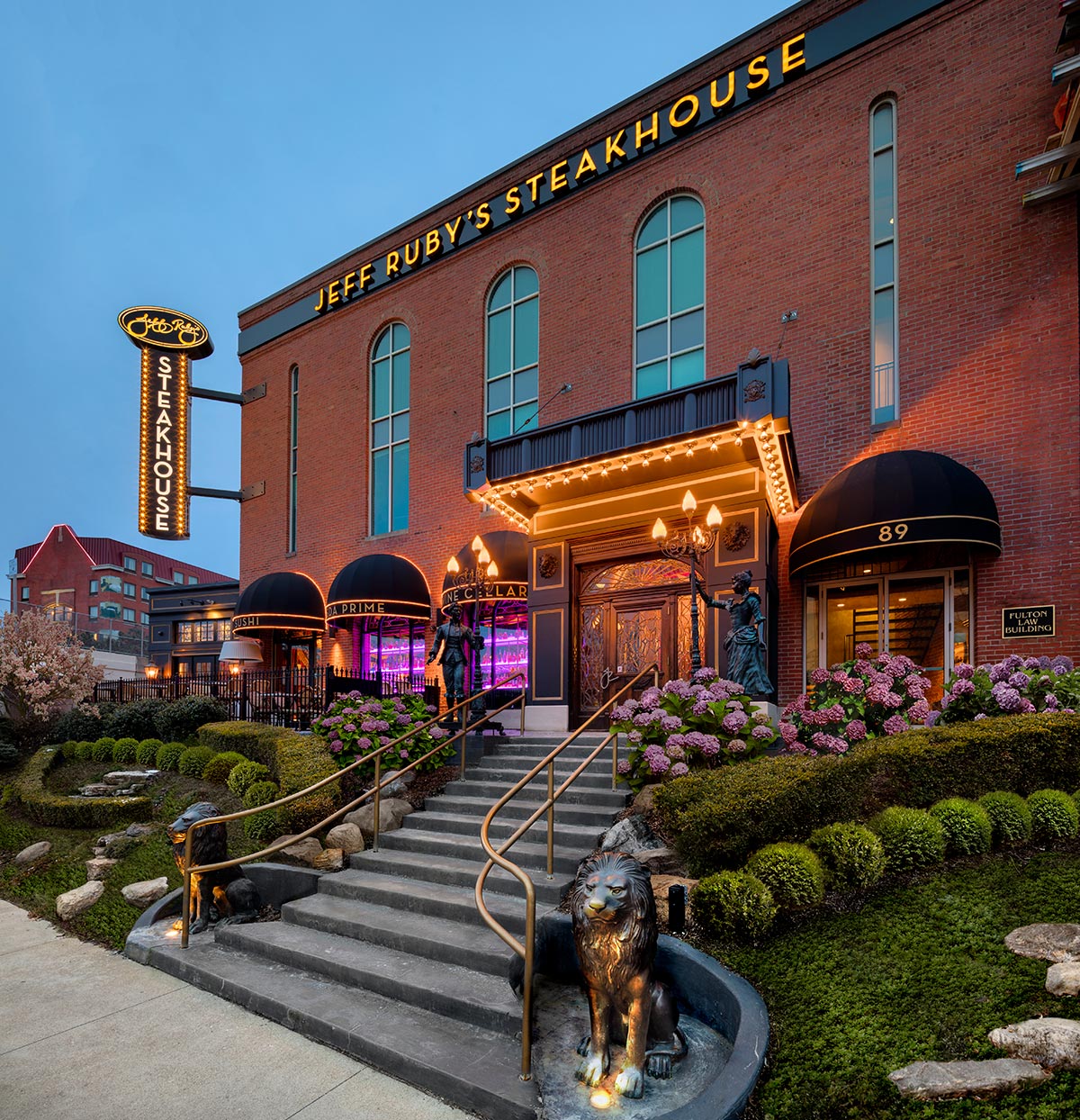 Photography of Jeff Ruby Steakhouse Columbus by Mark Steele Photography Inc