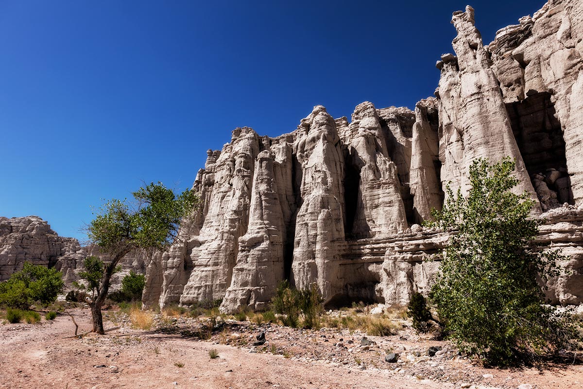 Plaza Blanca Abiquiu.  Photographed by Mark A Steele Photography Inc