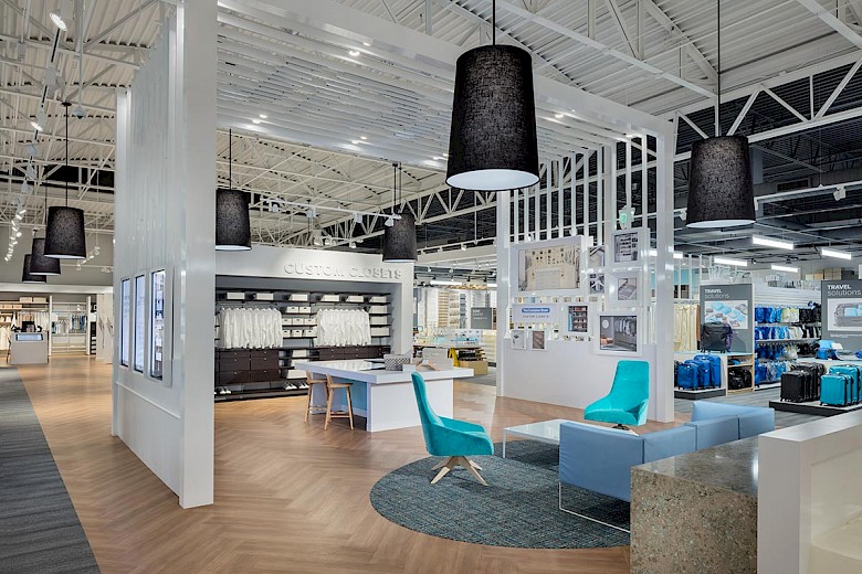 The Container Store Dallas prototype photographed by Mark A Steele Photography Inc