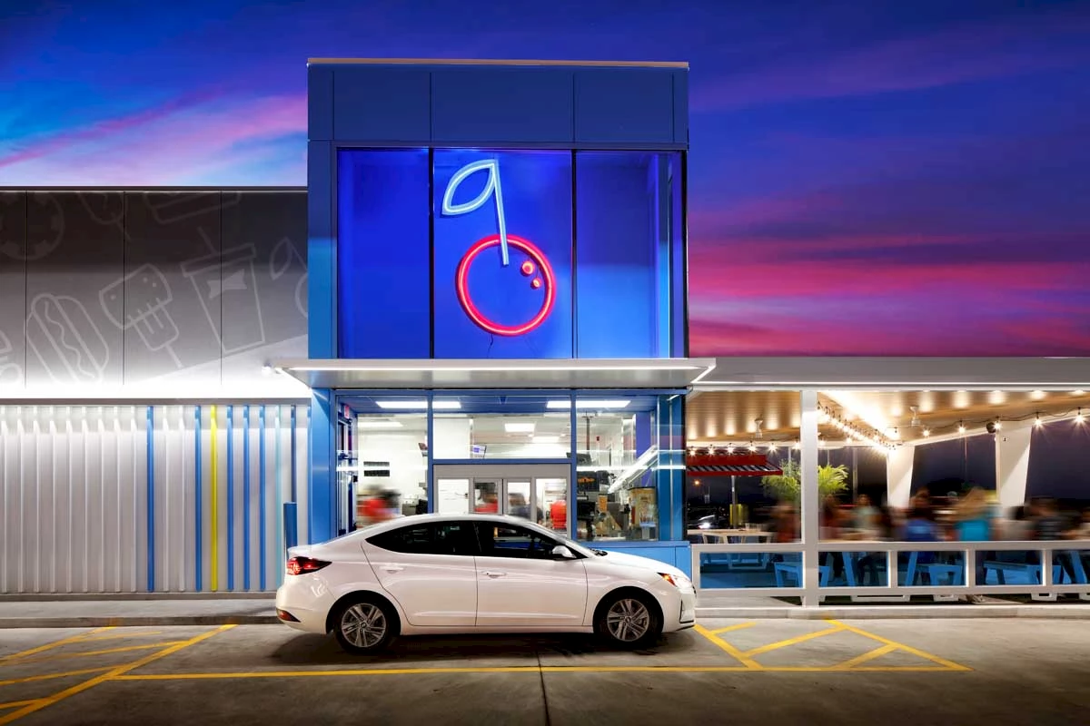 Sonic Restaurant's new Delight Prototype photographed by Mark A Steele Photography Inc