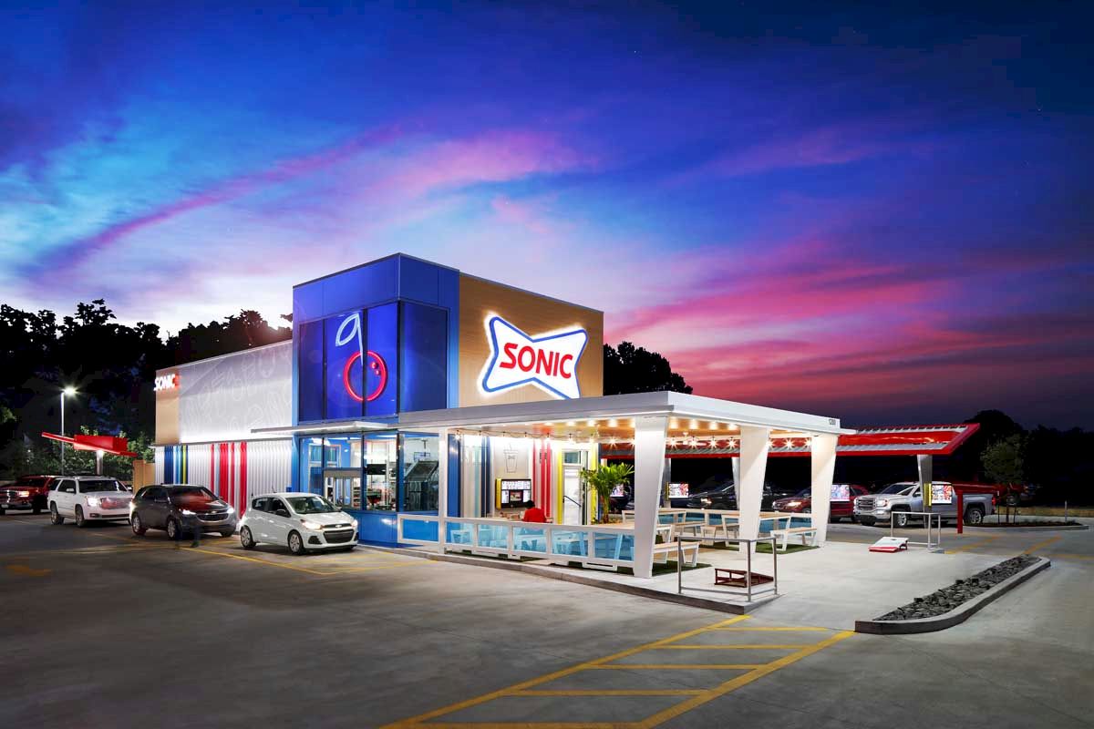 Sonic Restaurant's new Delight Prototype photographed by Mark A Steele Photography Inc
