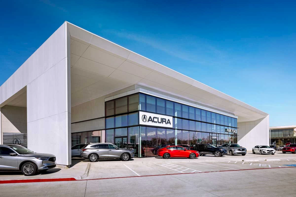 Photography of Acura Dealership, Plano TX by Mark A Steele Photography Inc