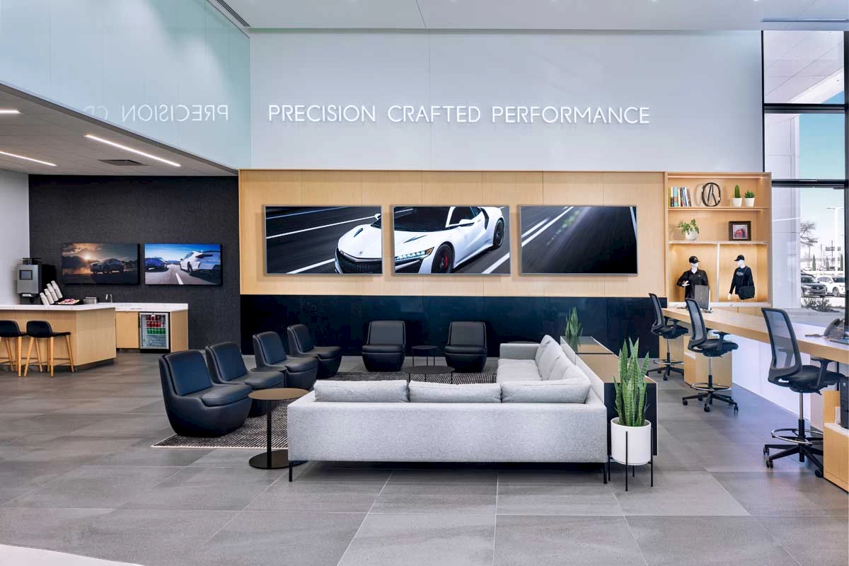 Photography of Acura Dealership, Plano TX by Mark A Steele Photography Inc