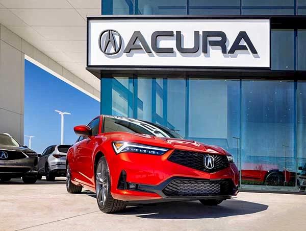 Photography of Acura dealership by Mark A Steele Photography Inc