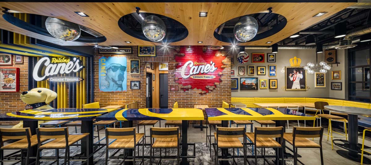 photography of Raisin Canes Ann Arbor by Mark A Steele Photography Inc