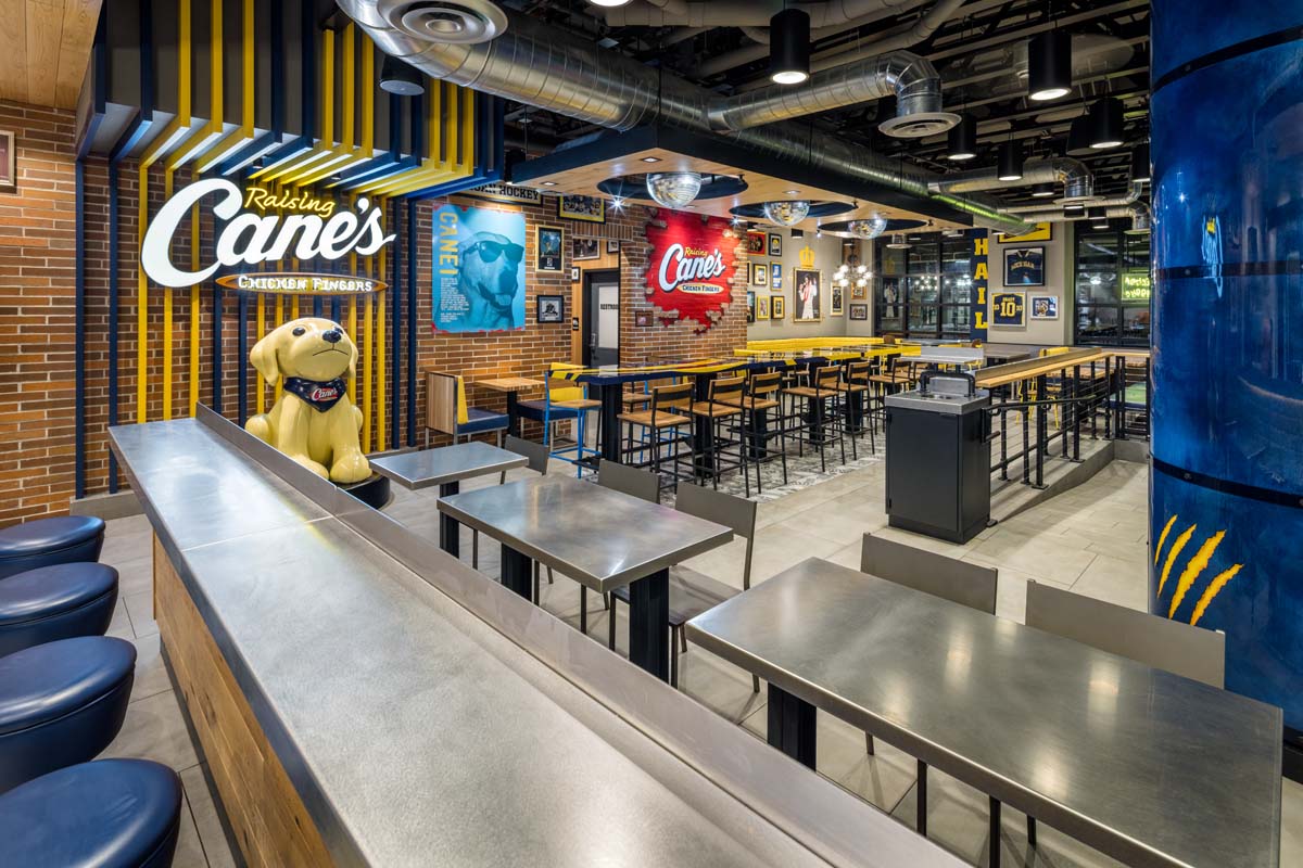 photography of Raisin Canes Ann Arbor by Mark A Steele Photography Inc