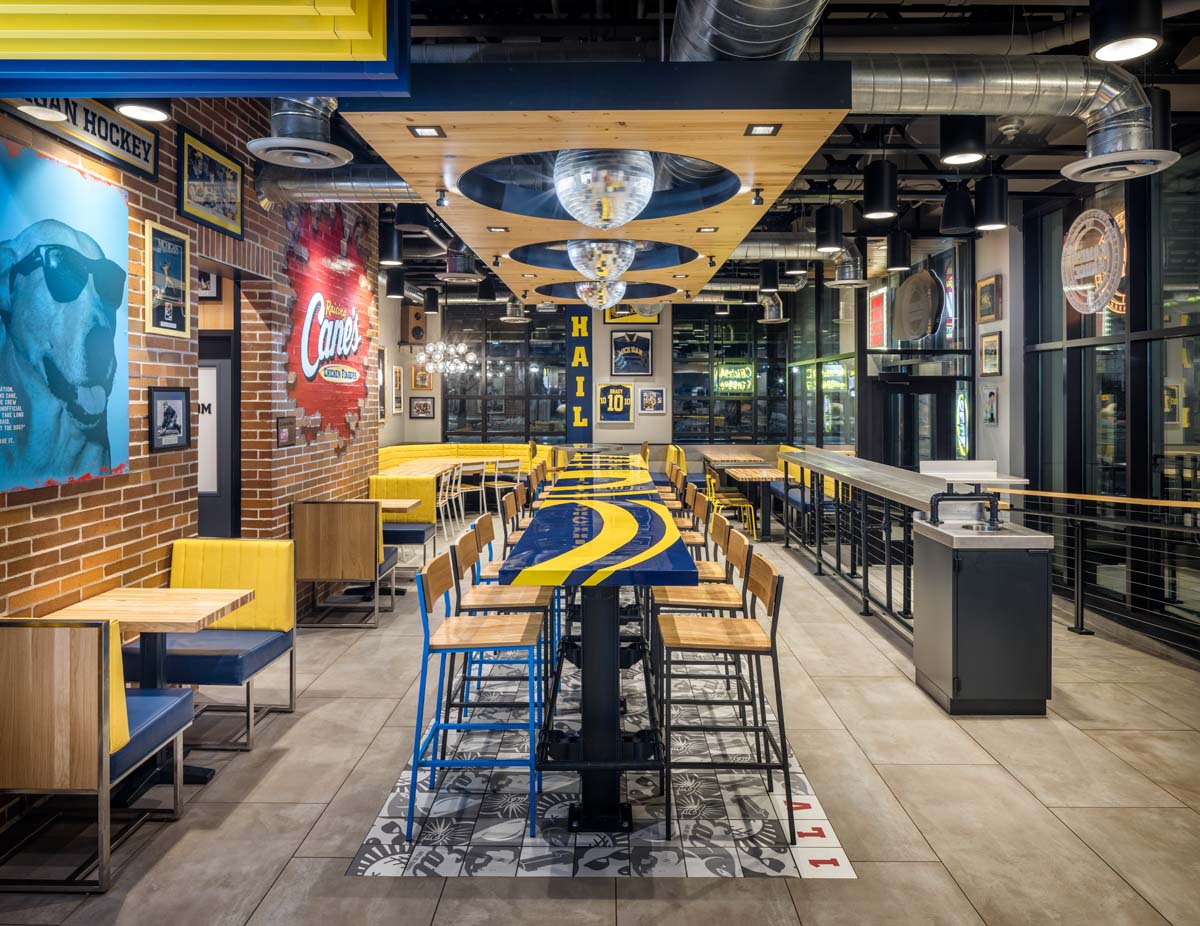 photography of Raisin Canes Ann Arbor by Mark A Steele Photography Inc