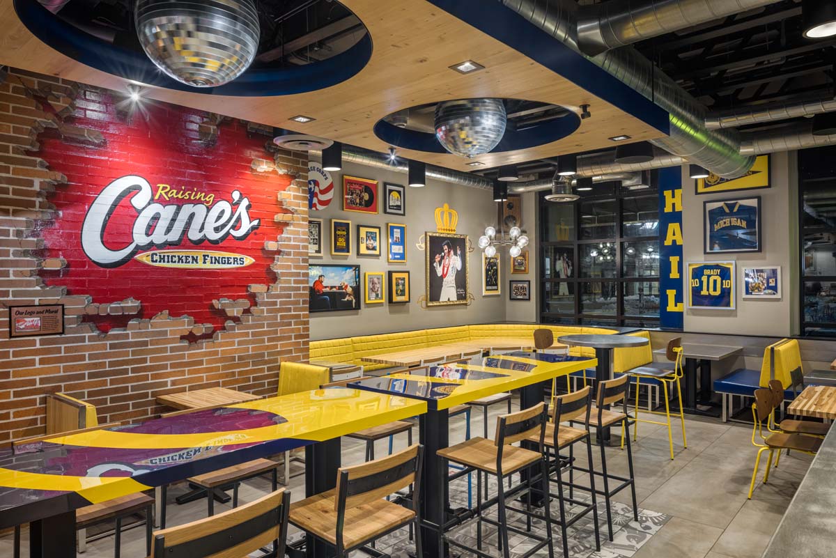 photography of Raisin Canes Ann Arbor by Mark A Steele Photography Inc