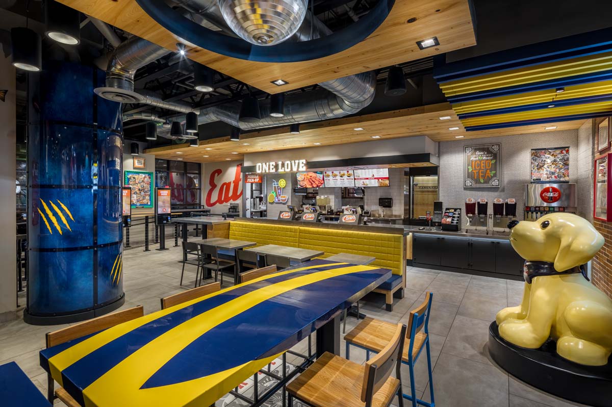 photography of Raisin Canes Ann Arbor by Mark A Steele Photography Inc