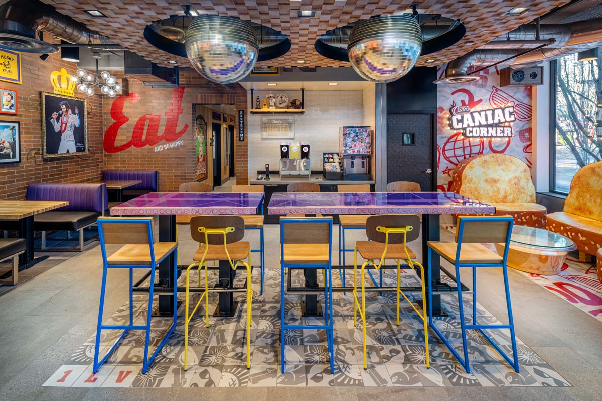 photography of Raisin Canes University of Washington by Mark A Steele Photography Inc